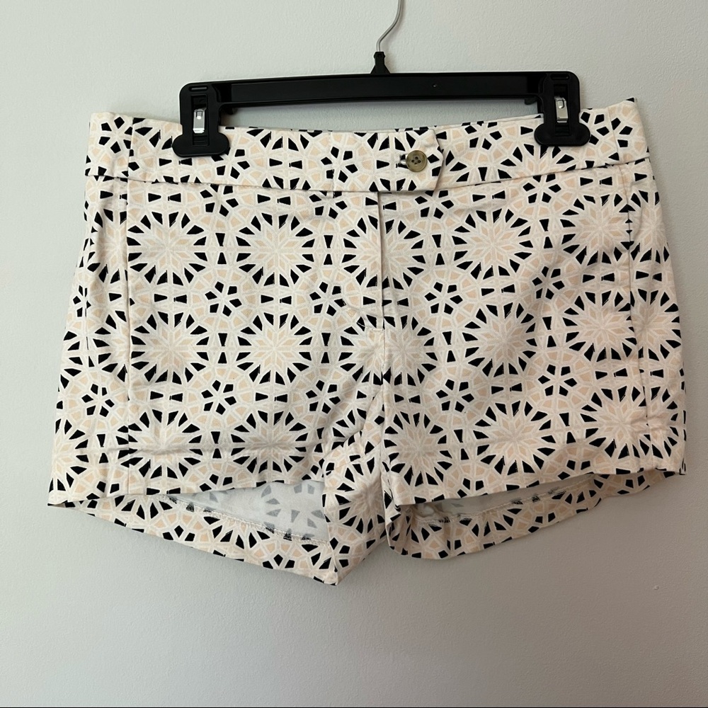 J. Crew Geometric Patterned Chino Shorts